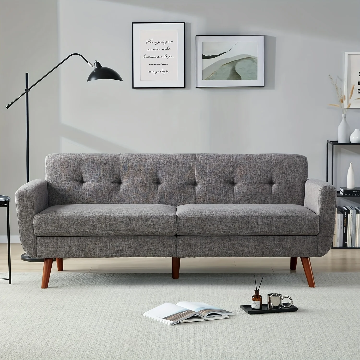 Small Upholstered Love Seat Furniture Tbfit 65\