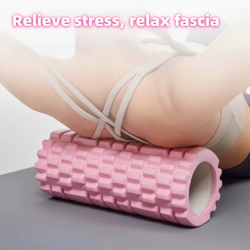 13-inch Portable Foam Roller, Made Of High-density EVA Foam Material, Is Suitable for Yoga, Gym, Home Exercise And Deep Tissue Relaxation Muscle Massage Roller.